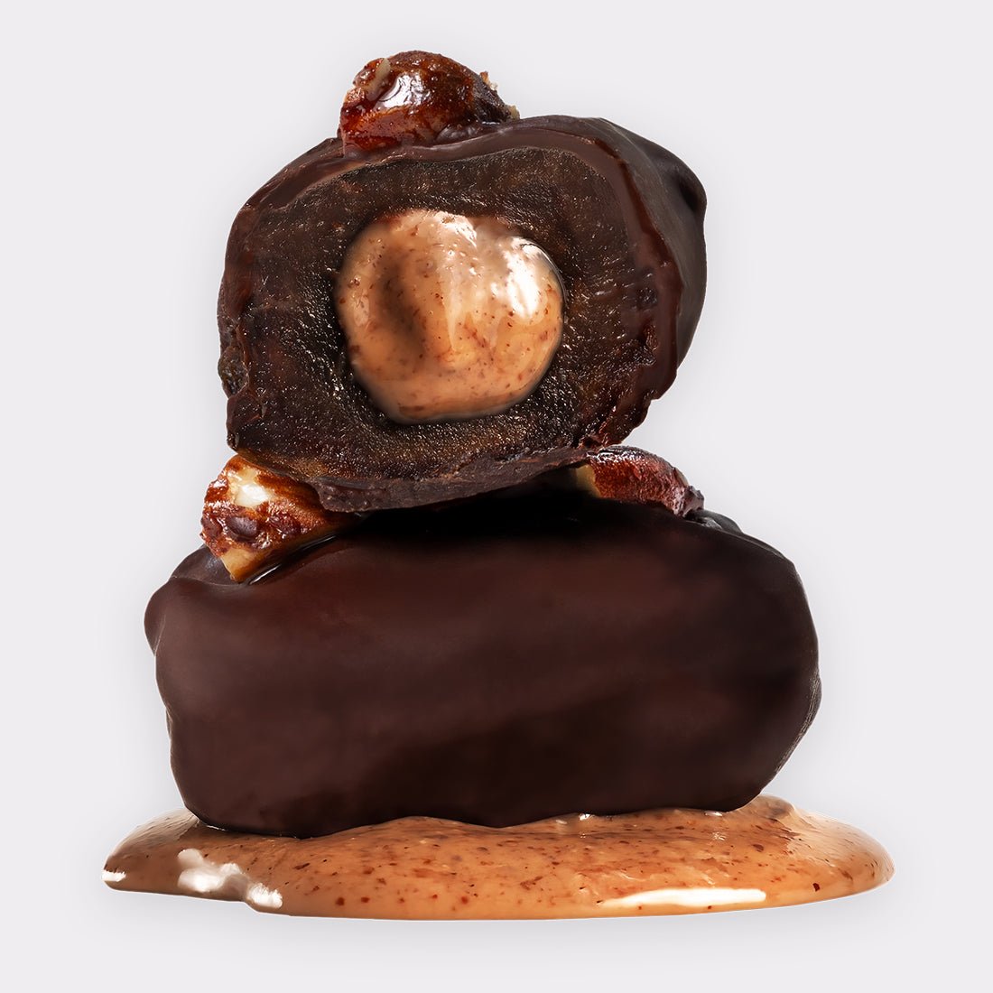 Smagspakke – Nøddesmør Chokolade Dadler - Humble