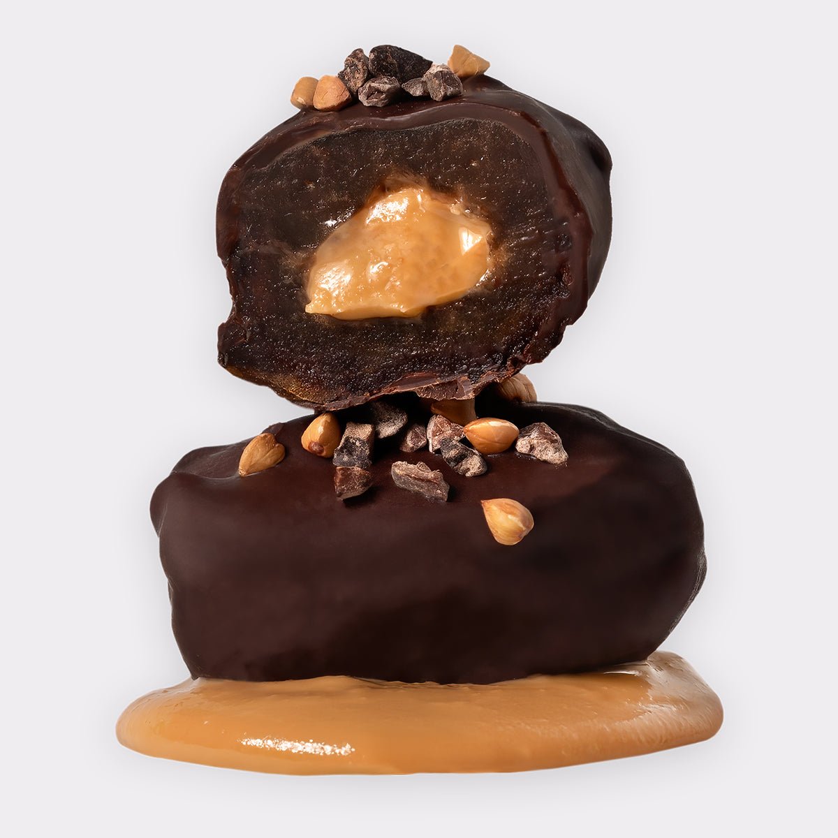 Smagspakke – Nøddesmør Chokolade Dadler - Humble